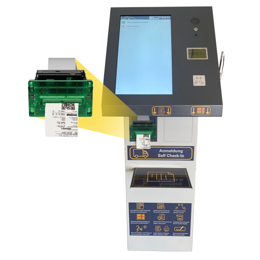 GeBE Picture GeBE Thermodrucker in neuesten PAARI SB-Terminals.
