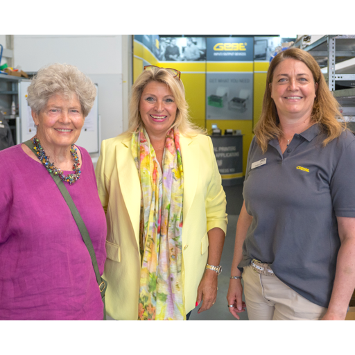 GeBE Picture Stadt Germering gratuliert am Tag der offenen Tür.